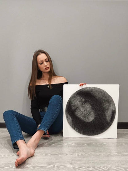 Fiart® Kişiye Özel String Art Tablo Kiti