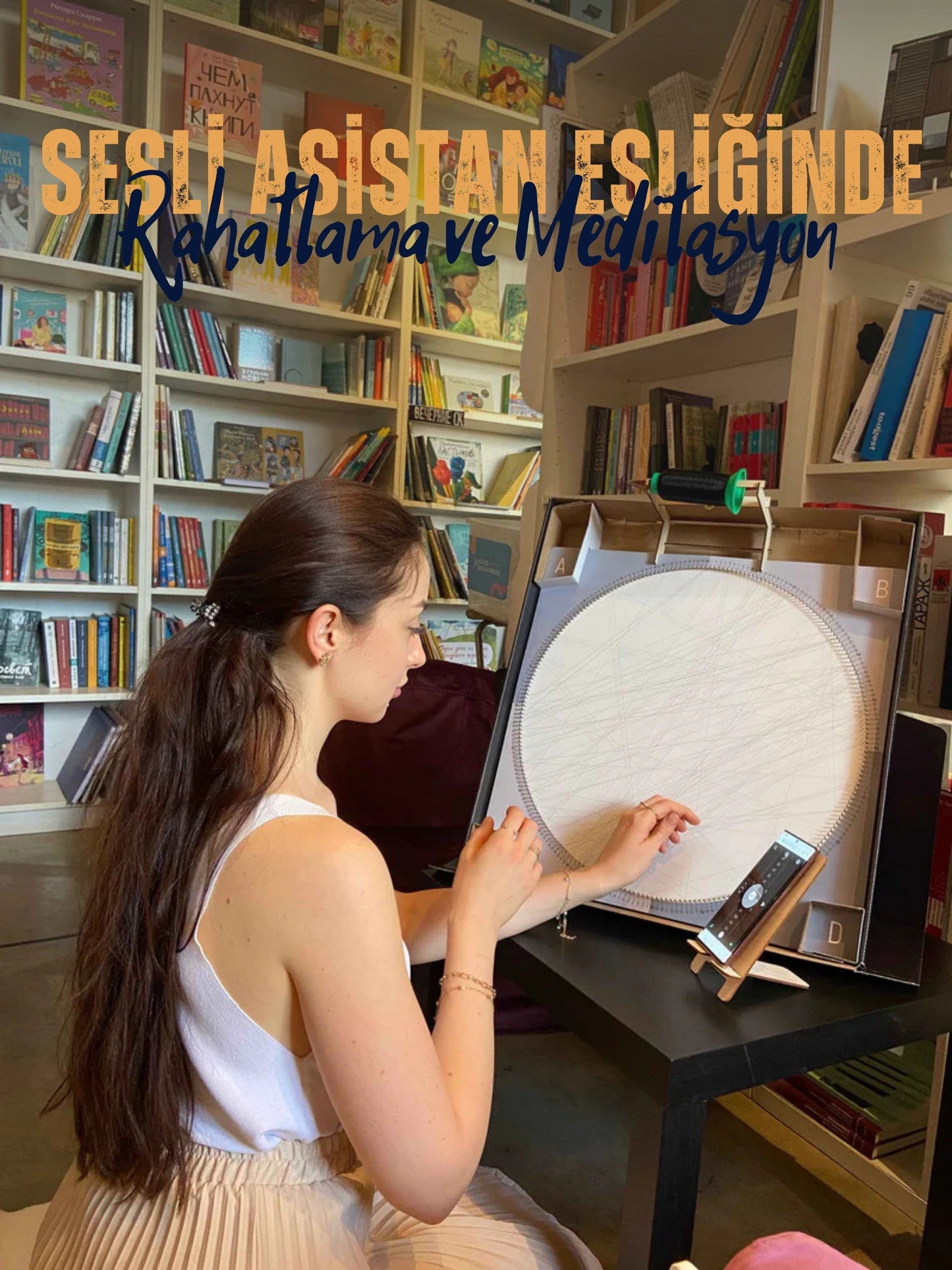 Fiart® Kişiye Özel String Art Tablo Kiti