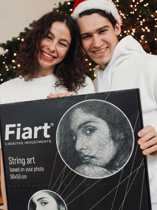 Fiart® Kişiye Özel String Art Tablo Kiti